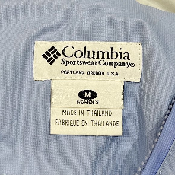 Vintage Columbia Jacket Medium Two Tone Blue - Picture 5 of 7